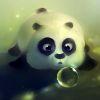 119abc original panda bubble